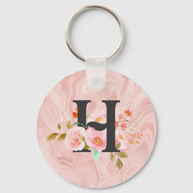 Letter H Keychain (Front)