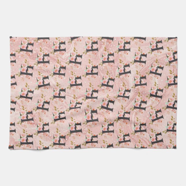 Letter H Kitchen Towel (Horizontal)