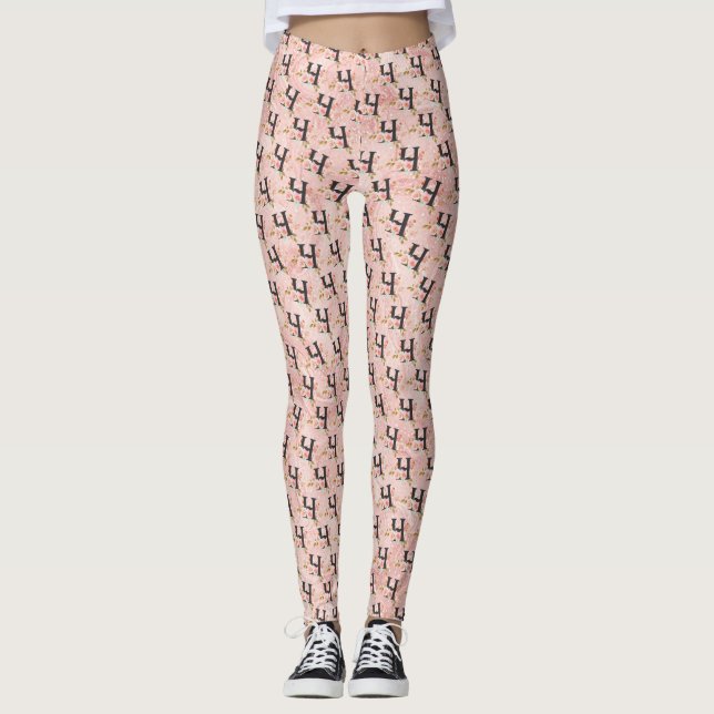 Letter H Leggings (Front)