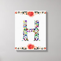 Letter H Monogram