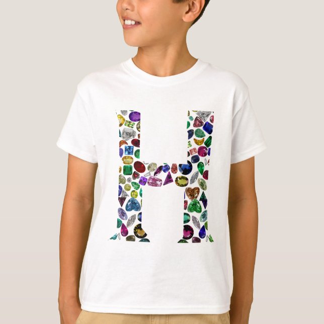 Letter H Monogram T-Shirt (Front)
