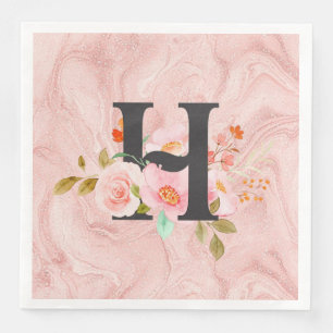 Letter H Napkin
