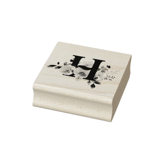 Letter H Rubber Stamp (Stamp)
