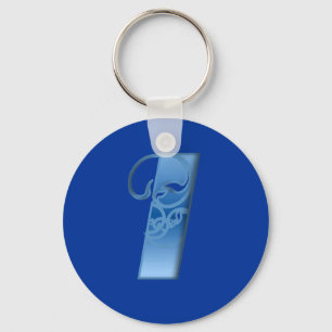 Letter I Keychain