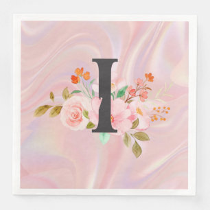Letter I Napkin