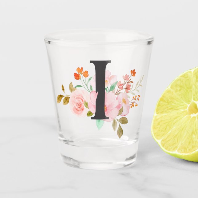 Letter I Shot Glass (Front)