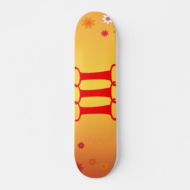Letter I Skateboard (Front)
