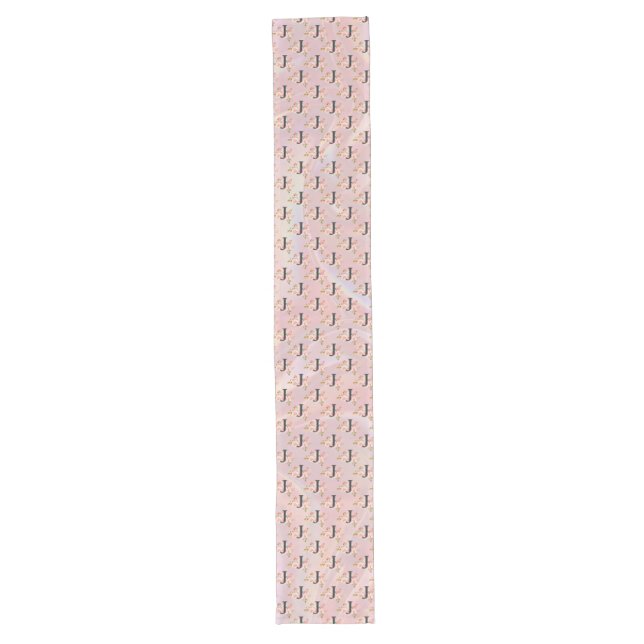Letter J Long Table Runner (Front)