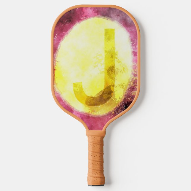 Letter J Pickleball Paddle (Front)