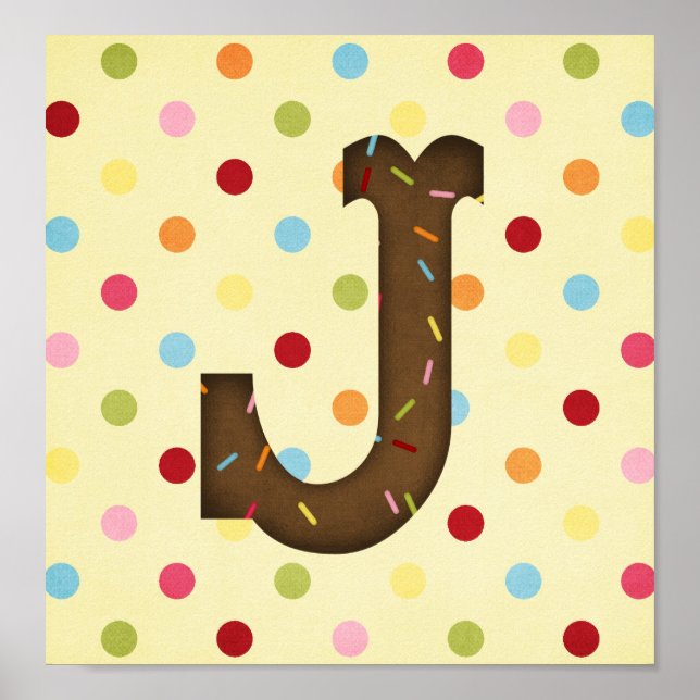 Letter J Poster (Front)