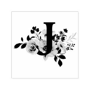 Letter J Self-inking Stamp