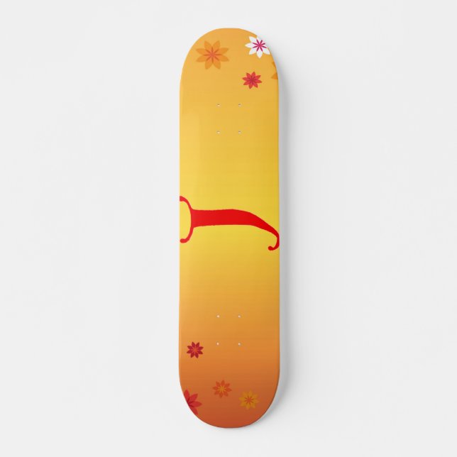 Letter J Skateboard (Front)