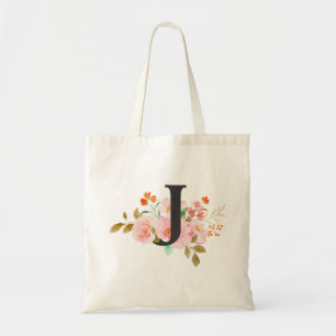 Letter J Tote Bag