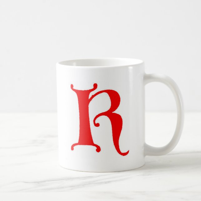 Letter K Coffee Mug (Right)