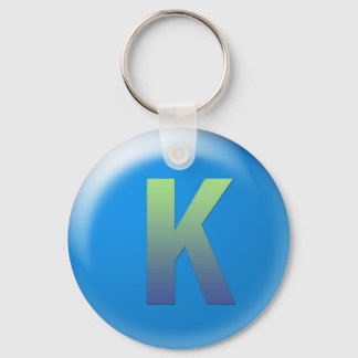 Letter K Keychain