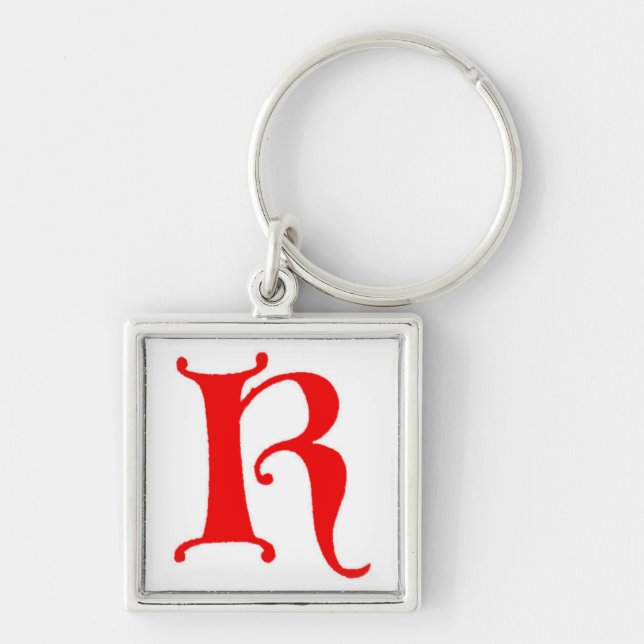 Letter K Keychain (Front)