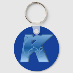 Letter K Keychain