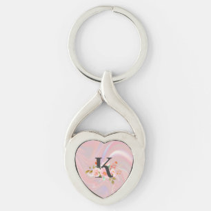 Letter K Keychain