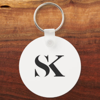 letter keychain 