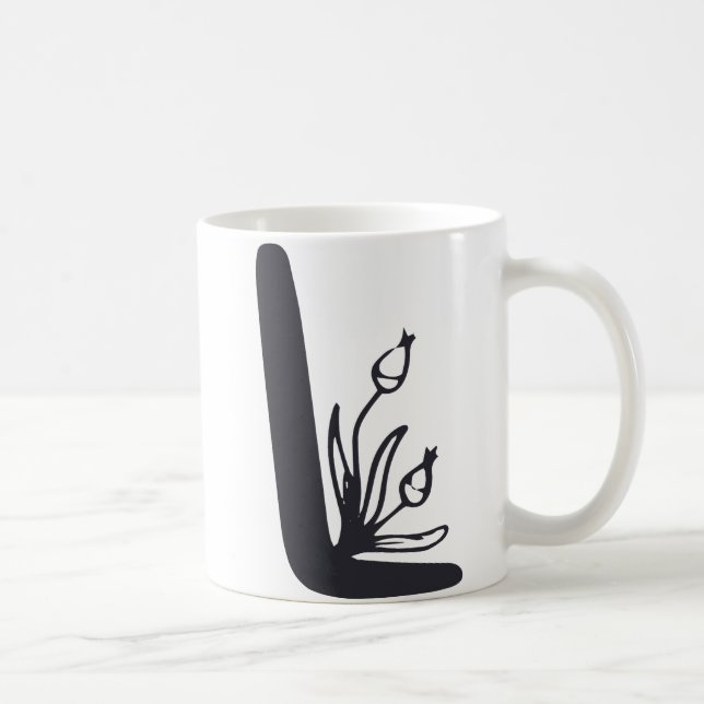 Letter "L" Coffee Mug (Right)