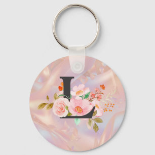 Letter L Keychain