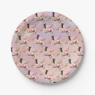 Letter L Paper Plate