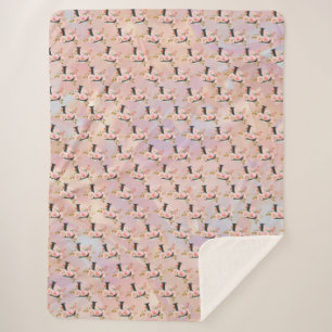 Letter L Sherpa Blanket