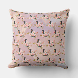 Letter L Throw Pillow