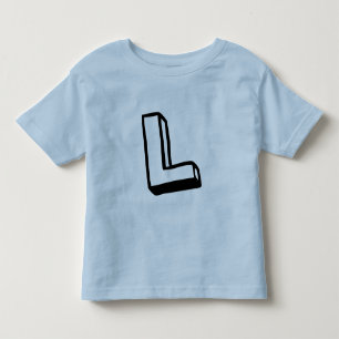 Letter L Toddler T-shirt