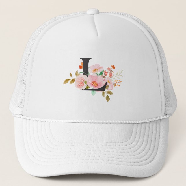 Letter L Trucker Hat (Front)