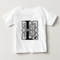 Letter L Vintage Celtic Knot Monogram