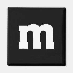 Letter M Capital Alphabet Magnet