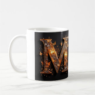 Letter (M) Coffee Mug