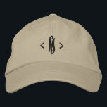 Letter M Embroidered Hat<br><div class="desc">This is for anyone who loves M.</div>