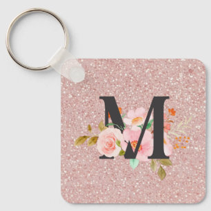 Letter M Keychain