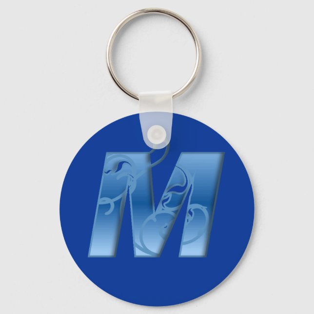 Letter M Keychain (Front)