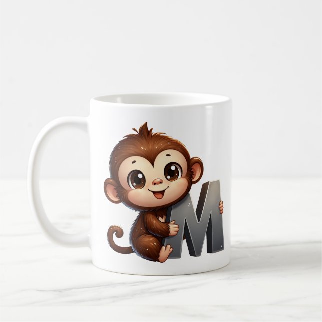 Letter M like Money Classic Mug, 325 ml Coffee Mug (Left)