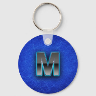 M on sale name keyring