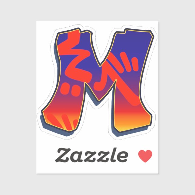 Letter M - Night Sky (Sheet)