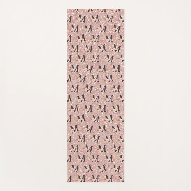 Letter M Yoga Mat (Front)