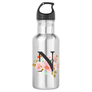 Letter N 532 Ml Water Bottle