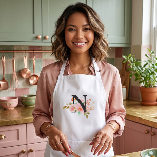 Letter N Long Apron