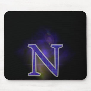 Letter N Mouse Pad