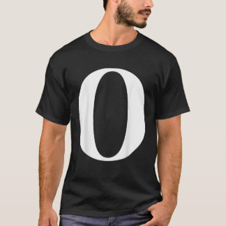 Letter O Alphabet Tees