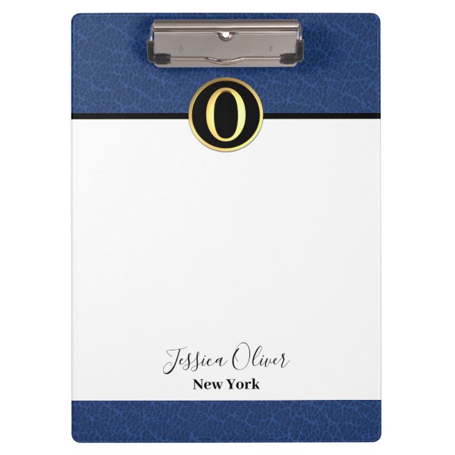 Letter O Clipboard (Front)