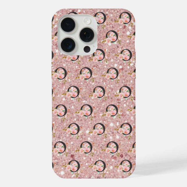 Letter O iPhone Case (Back)
