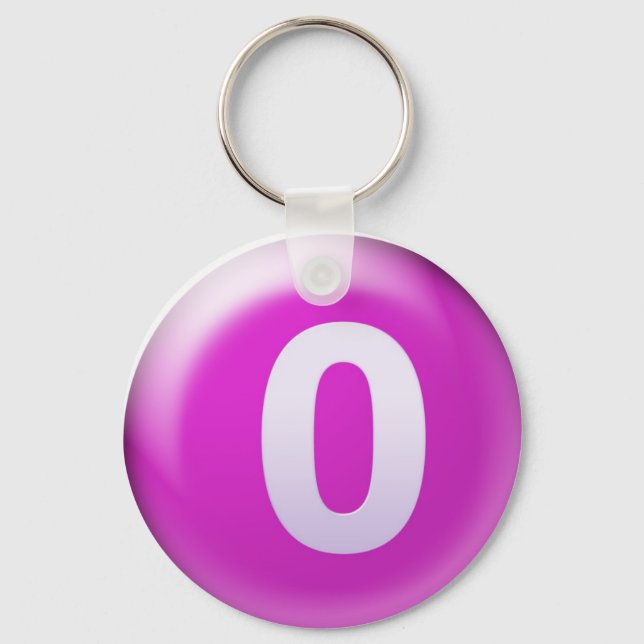 Letter O Keychain (Front)