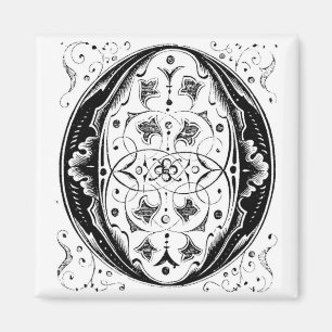 Letter 'O' - Magnet