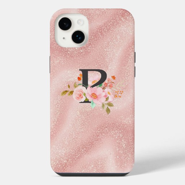 Letter P iPhone Case (Back)