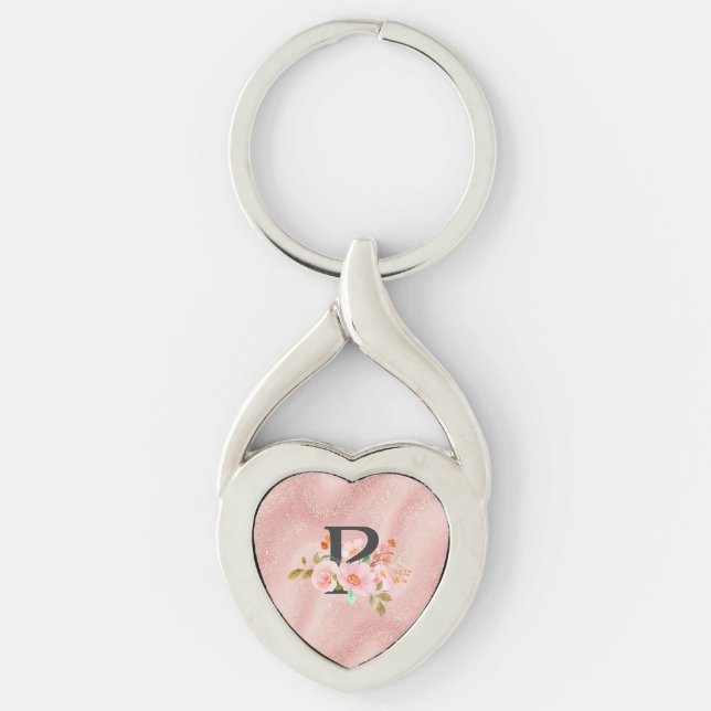 Letter P Keychain (Front)